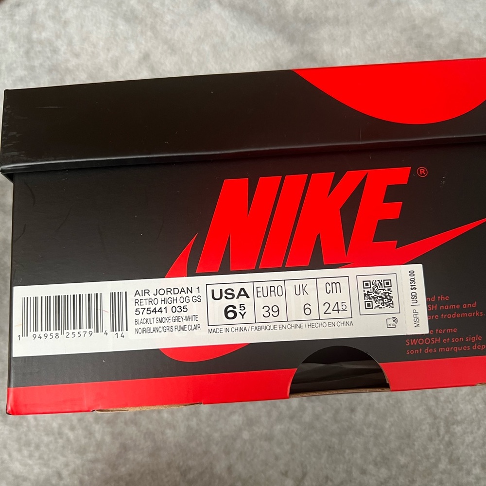 Air Jordan 1 Retro High OG GS Shadow 2.0 - Picture 7 of 7